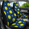 Tennis Pattern Print Universal Fit Car Seat Covers-grizzshop
