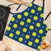 Tennis Pattern Print Women's Apron-grizzshop