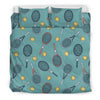 Tennis Print Pattern Duvet Cover Bedding Set-grizzshop