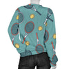 Tennis Print Pattern Women's Sweatshirt-grizzshop