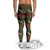 Terrorist Weapon Green Camo Print Pattern Men's Leggings-grizzshop