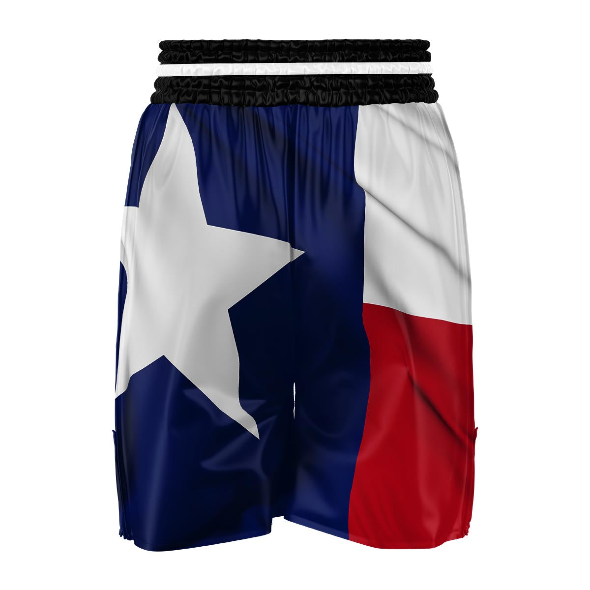 Texas Flag Print Boxing Shorts-grizzshop