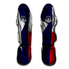 Texas Flag Print Muay Thai Shin Guards-grizzshop