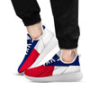 Texas Flag Print White Athletic Shoes-grizzshop