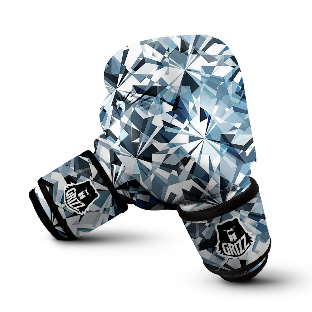 Texture Diamond Print Boxing Gloves-grizzshop