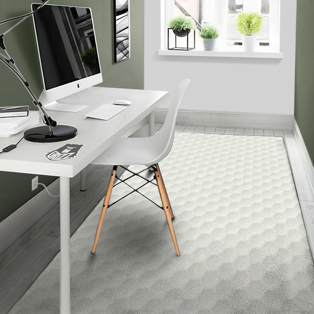 Texture Golf Ball Print Floor Mat-grizzshop