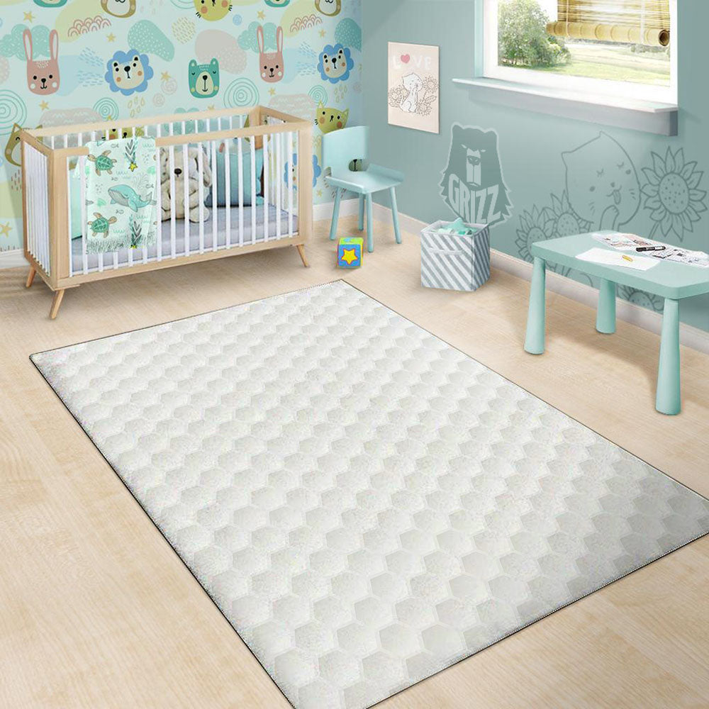 Texture Golf Ball Print Floor Mat-grizzshop