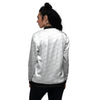 Texture Golf Ball Print Women's Bomber Jacket-grizzshop