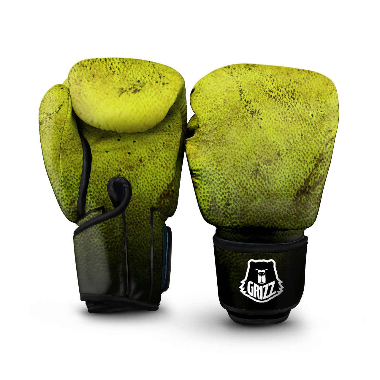 Texture Softball Ball Print Boxing Gloves-grizzshop