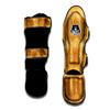 Texture Waffle Print Muay Thai Shin Guards-grizzshop