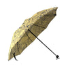 Thai Golden Elephant Print Foldable Umbrella-grizzshop