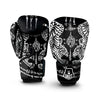 Load image into Gallery viewer, Thai Tattoo White And Black Print Boxing Gloves-grizzshop