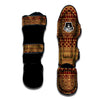 Thai Traditional Print Pattern Muay Thai Shin Guards-grizzshop