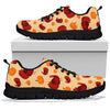 Thankgiving Turkey Pattern Print Sneaker Shoes For Men Women-grizzshop