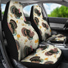 Thankgiving Turkey Print Pattern Universal Fit Car Seat Covers-grizzshop