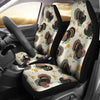 Thankgiving Turkey Print Pattern Universal Fit Car Seat Covers-grizzshop