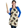 Thankgiving Turkey Print Pattern Women's Apron-grizzshop