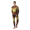 The Man And Phoenix Print Men's Pajamas-grizzshop