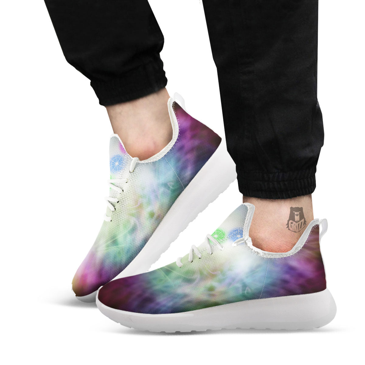 The Seven Chakras And Reiki Print White Athletic Shoes-grizzshop