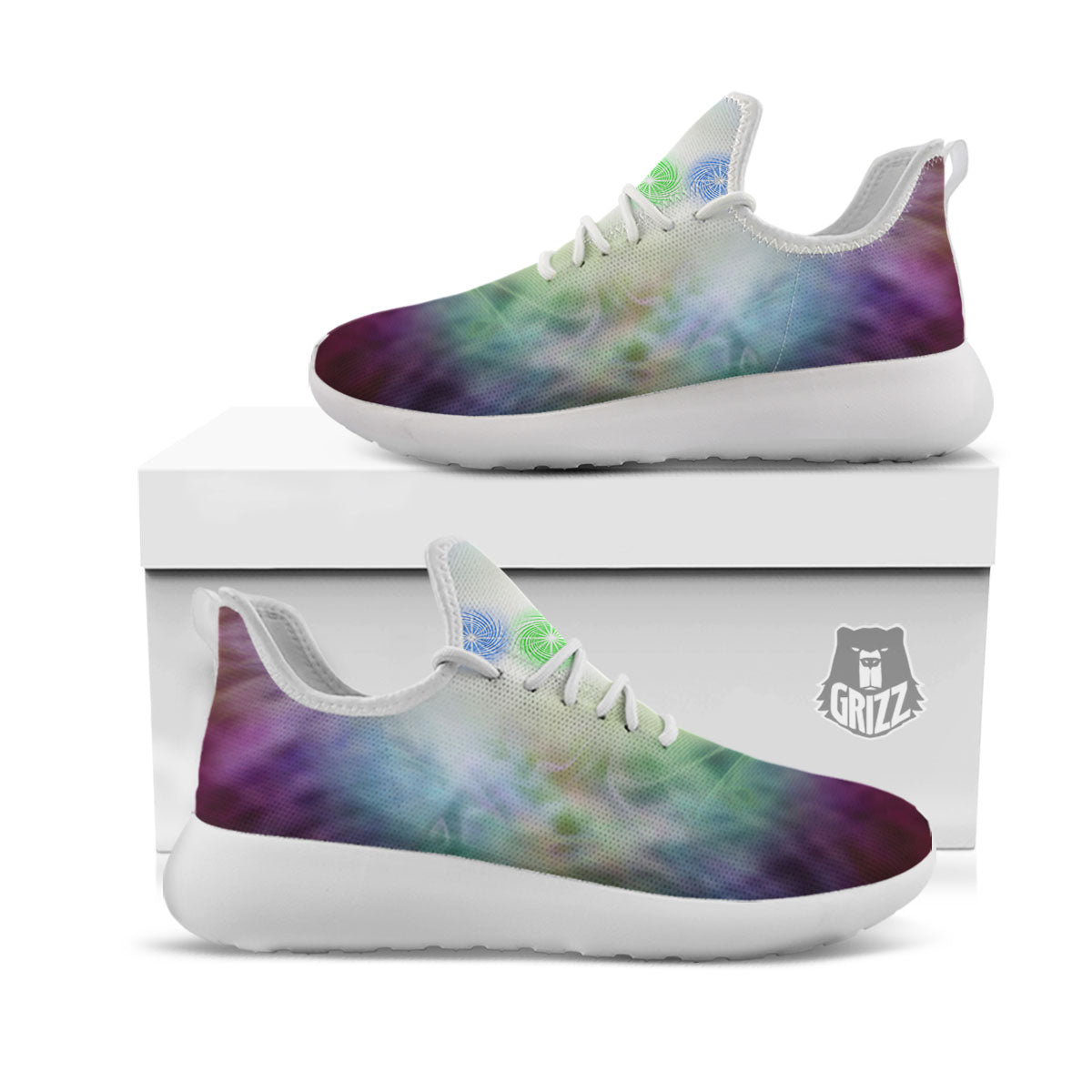 The Seven Chakras And Reiki Print White Athletic Shoes-grizzshop