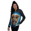 The Theatre Masks Sock And Buskin Women's Bomber Jacket-grizzshop