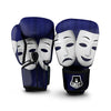 Theater Masks Tragedy And Comedy Print Boxing Gloves-grizzshop