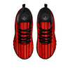 Theater Red Curtain Print Black Sneaker-grizzshop