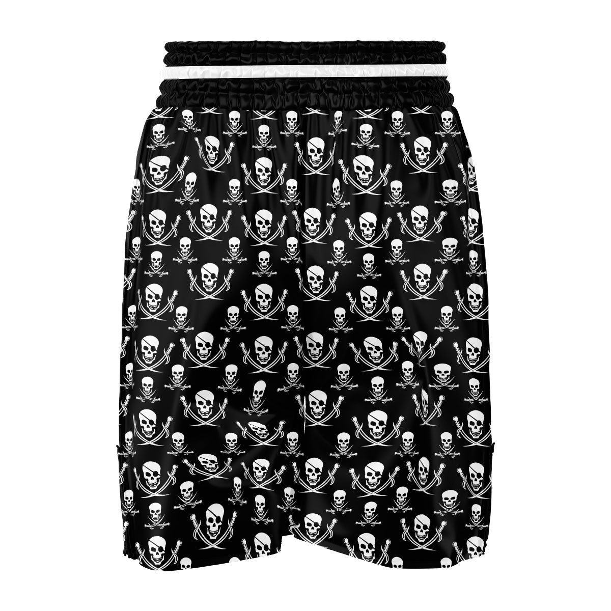 Theme Pirate Print Pattern Boxing Shorts-grizzshop