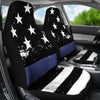 Thin Blue Car Seat Covers-grizzshop