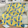 Thinking Brain Pattern Print Blanket-grizzshop