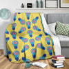 Thinking Brain Pattern Print Blanket-grizzshop