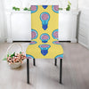 Thinking Brain Pattern Print Chair Cover-grizzshop