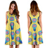 Thinking Brain Pattern Print Dress-grizzshop