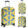 Thinking Brain Pattern Print Luggage Cover Protector-grizzshop