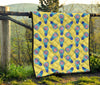 Thinking Brain Pattern Print Quilt-grizzshop