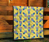 Thinking Brain Pattern Print Quilt-grizzshop