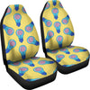 Thinking Brain Pattern Print Universal Fit Car Seat Covers-grizzshop