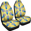 Thinking Brain Pattern Print Universal Fit Car Seat Covers-grizzshop