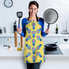 Thinking Brain Pattern Print Women's Apron-grizzshop