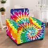 Tie Dye Armchair Cover-grizzshop