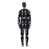 Tie Dye Black Backed Print Men's Pajamas-grizzshop