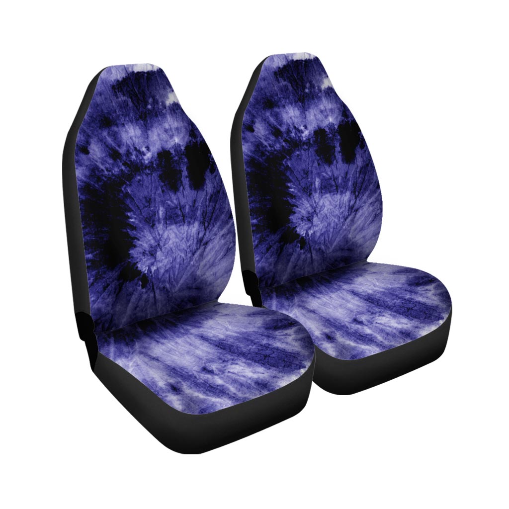 Tie Dye Blue Car Seat Covers-grizzshop