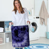 Tie Dye Blue Laundry Basket-grizzshop