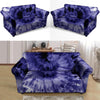 Tie Dye Blue Loveseat Cover-grizzshop