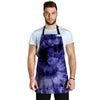 Tie Dye Blue Men's Apron-grizzshop