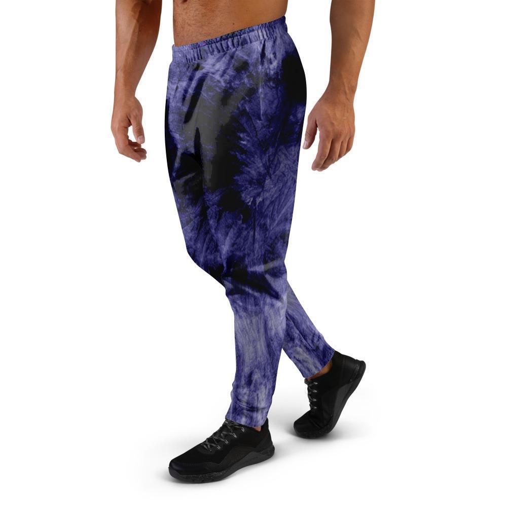 Tie Dye Blue Men's Joggers-grizzshop