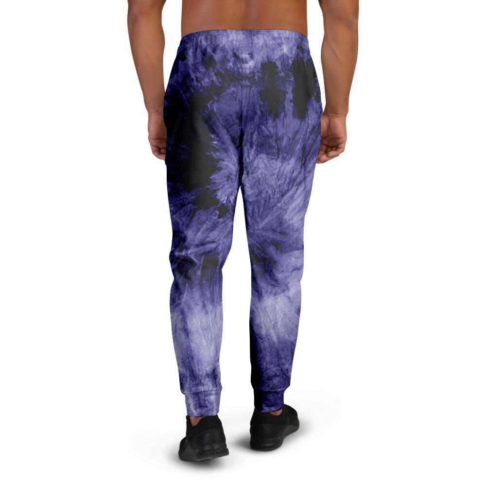 Tie Dye Blue Men's Joggers-grizzshop