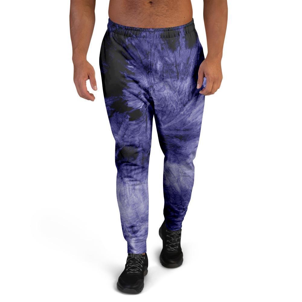 Tie Dye Blue Men's Joggers-grizzshop