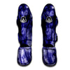 Tie Dye Blue Muay Thai Shin Guard-grizzshop