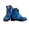 Tie Dye Blue Print Women's Boots-grizzshop